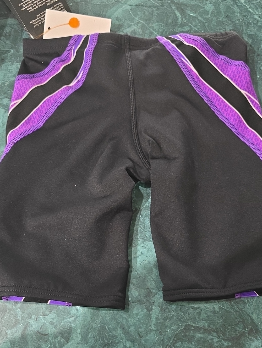 Boys TYR Phoenix Jammers Size 24 [7/8] New With Tags. Purple/black - Picture 6 of 6